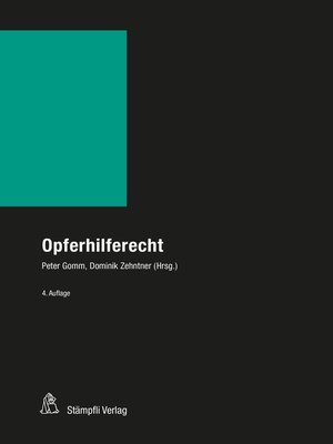 cover image of Opferhilferecht